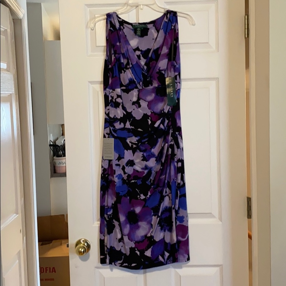 NWT Ralph Lauren Sleeveless Mid-length Dress